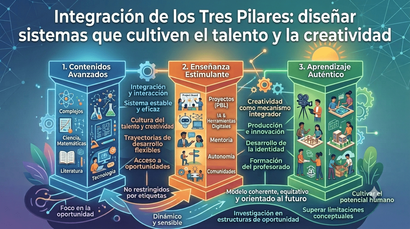 Los tres pilares de desarrollo del talento